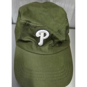 Philadelphia Phillies McDonalds‎ Pill Box Hat Cadet Cap Adjustable Green Rare